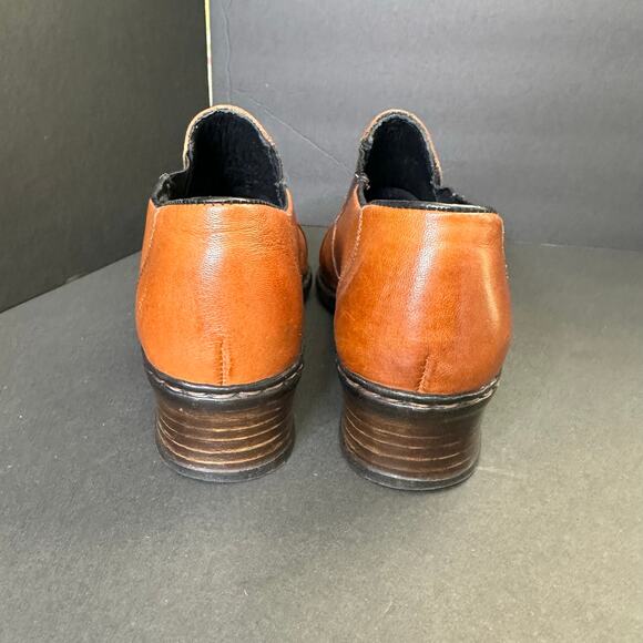 Rieker Womens size 8 Brown Leather Loafer Comfort Antistress - Picture 5 of 10